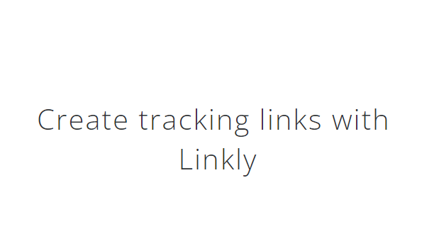 Lickly Create Tracking Links